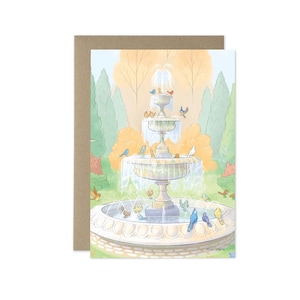 Regents Park Rinfresco Regents Park London Biglietto d'auguri