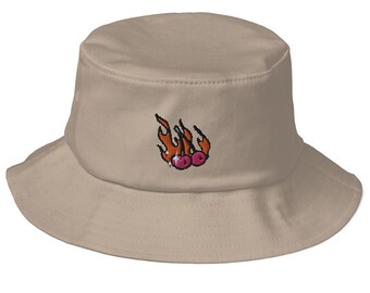 flame bucket hat