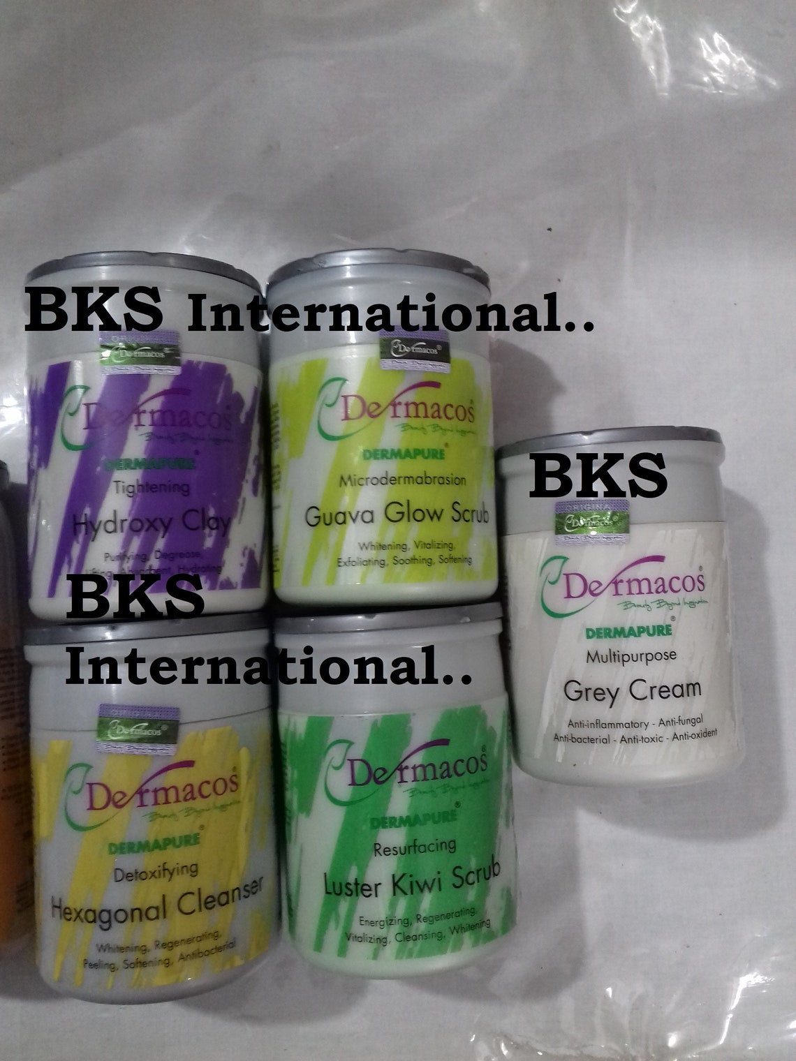 DERMACOS Professional Facial Kit Facial Set / Skin Glowing Etsy