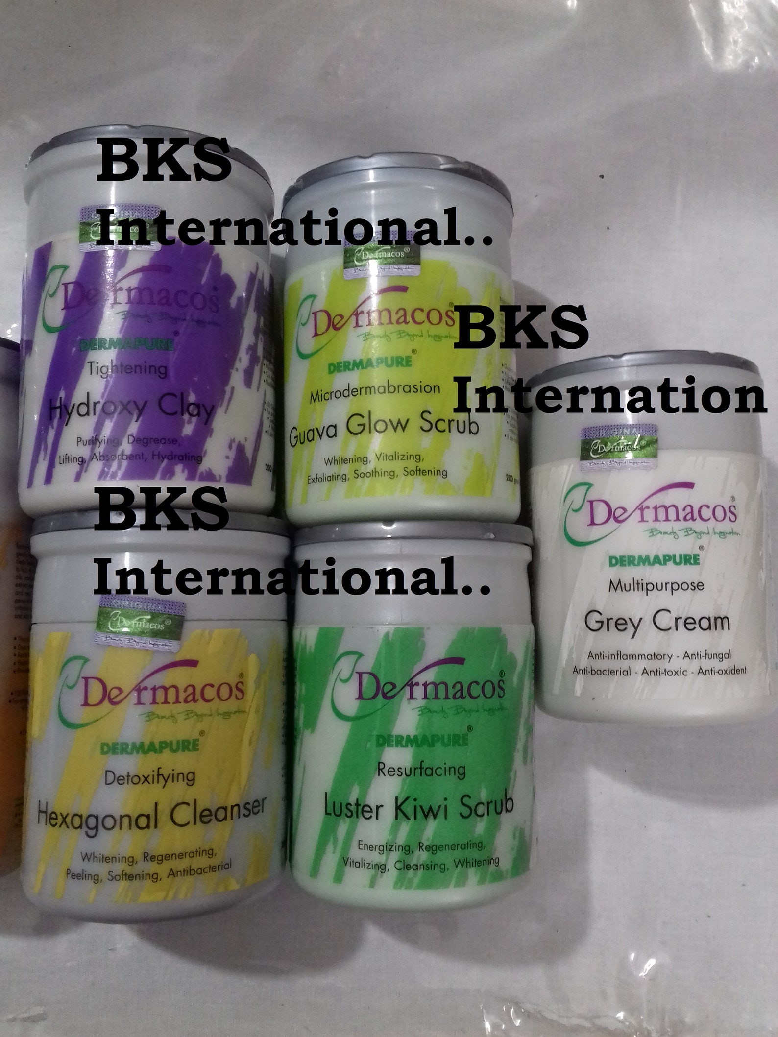 DERMACOS Professional Facial Kit Facial Set / Skin Glowing Etsy