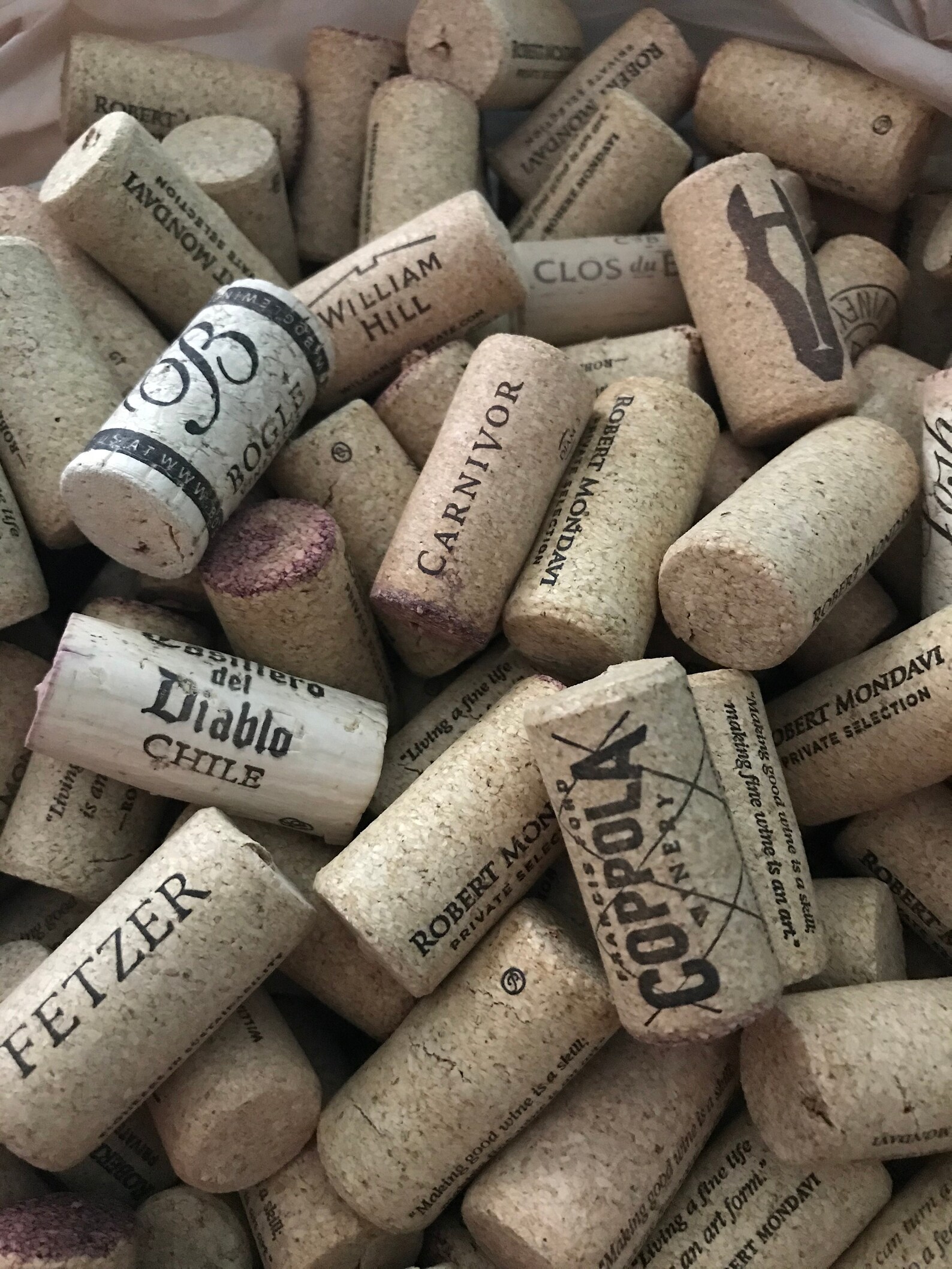 200 Used Natural Wine Corks Recycled Corks Assorted Etsy
