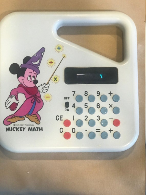 Mickey Mouse Math Experiment