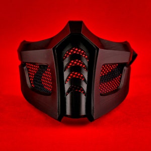 MK Scorpion Mask Combat Mask Handmade Fan Art Cosplay Ninja Scorpion FAN ART image 4