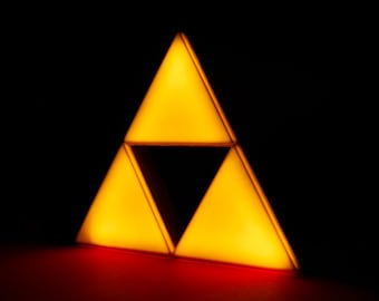 Zelda Triforce Desktop Lamp, Bedside Lamp