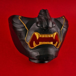 Ghost of Tsushima Mask, Samurai Mask, Oni Mask, Mempo Cosplay ...