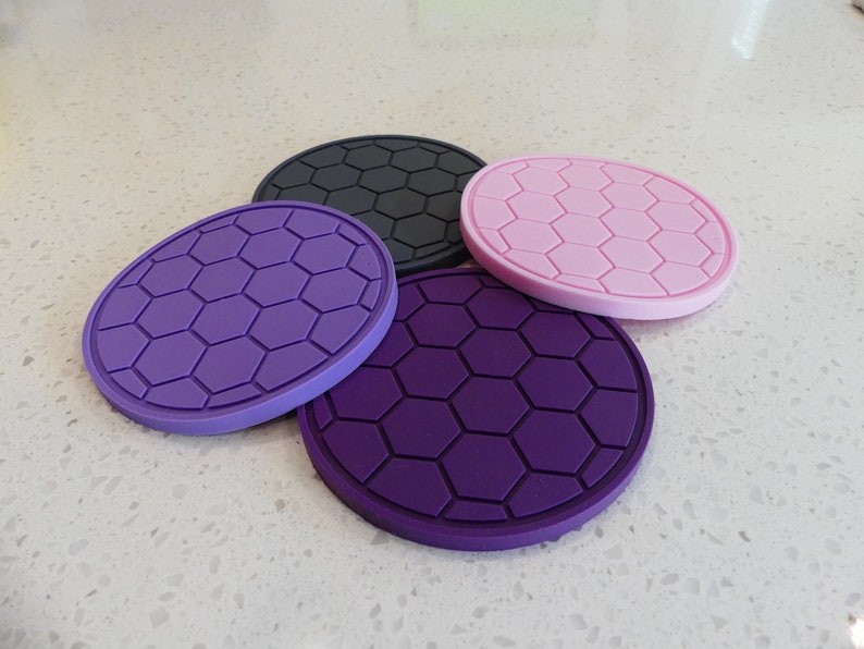 Silicone Coasters Etsy