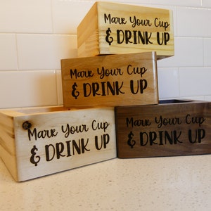 Mark your cup and drink up!