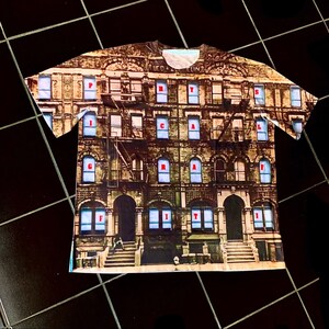 Led Zeppelin Physical Graffiti Tshirt - Etsy Canada