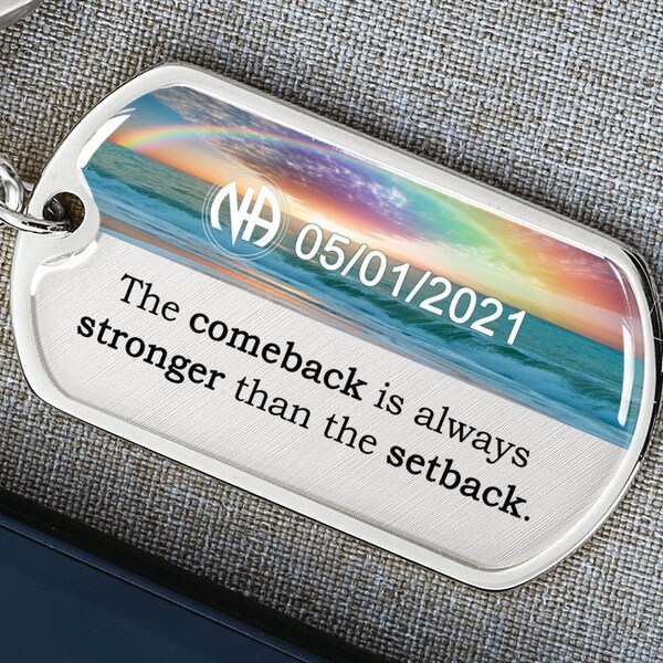Narcotics Anonymous Key Tags Etsy