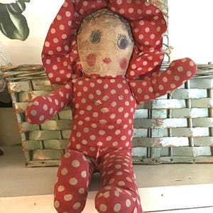 Vintage Handmade Primitive Cloth Doll