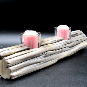 Driftwood Candle Holder