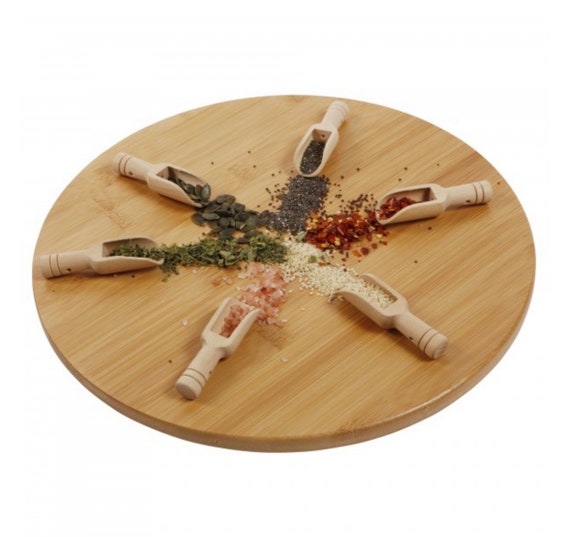 Ausverkauf Bambus Holz faul Susan Lagerung Gläser Pantry | Etsy