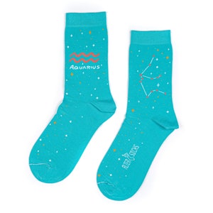 Aquarius star sign socks | cool socks | Aquarius zodiac | fun socks | zodiac sign | cute gift | astrology | Aquarius socks
