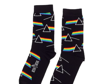 Prisma-sokken | leuke sokken | Funky sokken met cool patroon | katoenen sokken | cadeau voor haar | cadeau voor hem