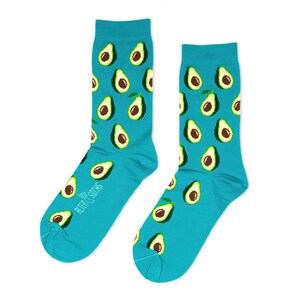 Avocado socks | fun socks | avocado print cute socks | fun socks | cool funky socks | gift for friend | gift for her | gift for him