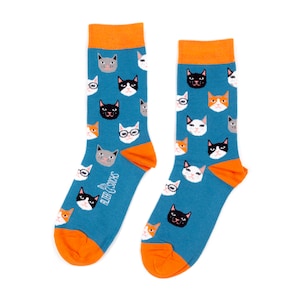 Katzensocken | Geschenke für Katzenliebhaber | Katzenmensch | lustige Socken | süße Geschenksocken | lustige Socken | Geschenk für Ihn Geschenk für Ihn | Geschenk für Freund