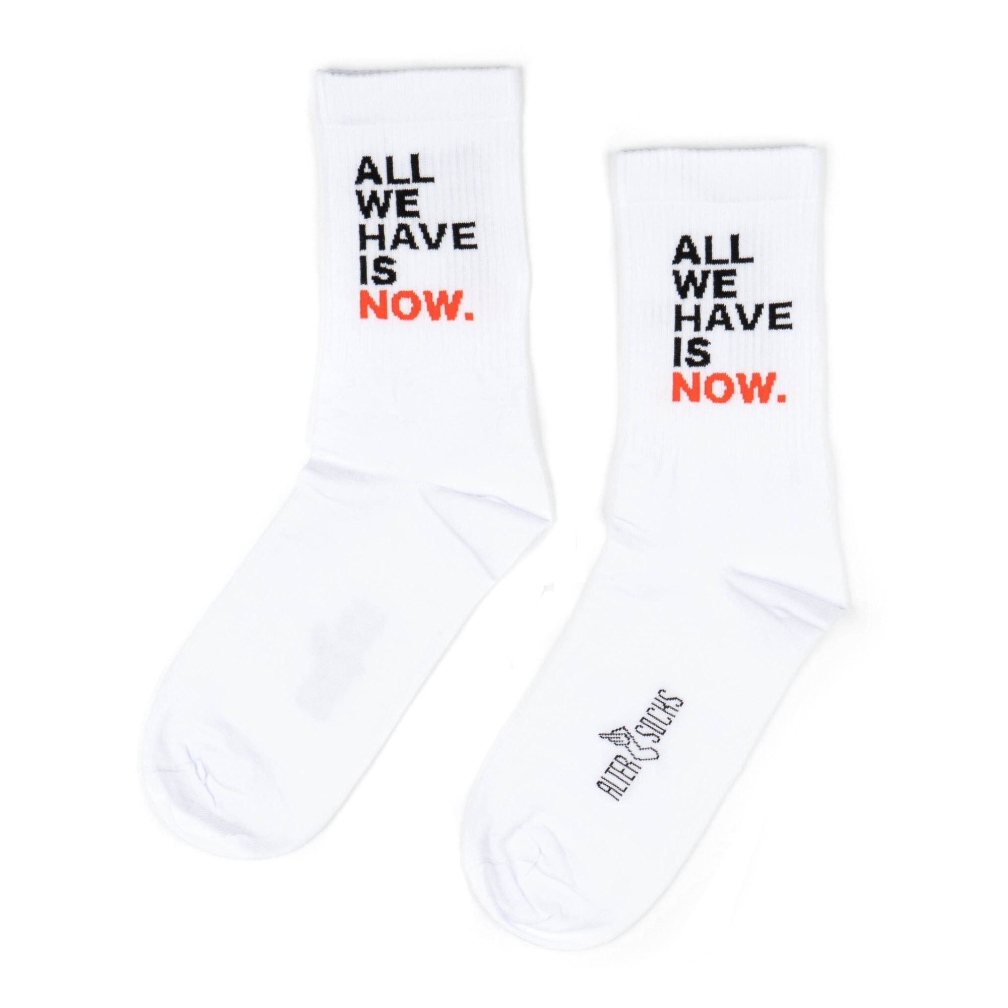 Het enige wat we nu hebben zijn sokken | coole sokken | leuke sokken | slimme quote | motiverende sokken | citaten over het leven | coole sokken | cadeau voor vriend(in)