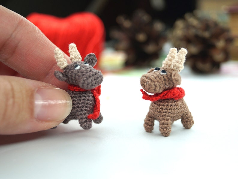 Amigurumi pattern bull crochet cow in US terms symbol of 2021