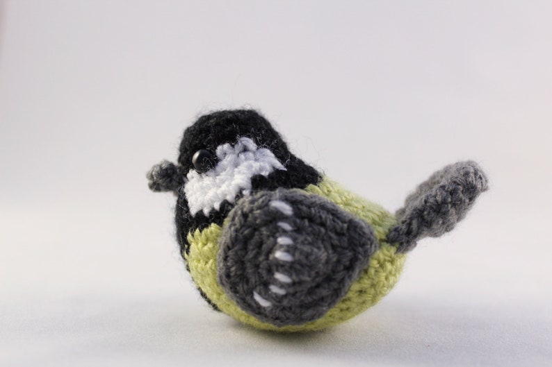 Coal Tit Amigurumi Crochet PDF Pattern - Etsy