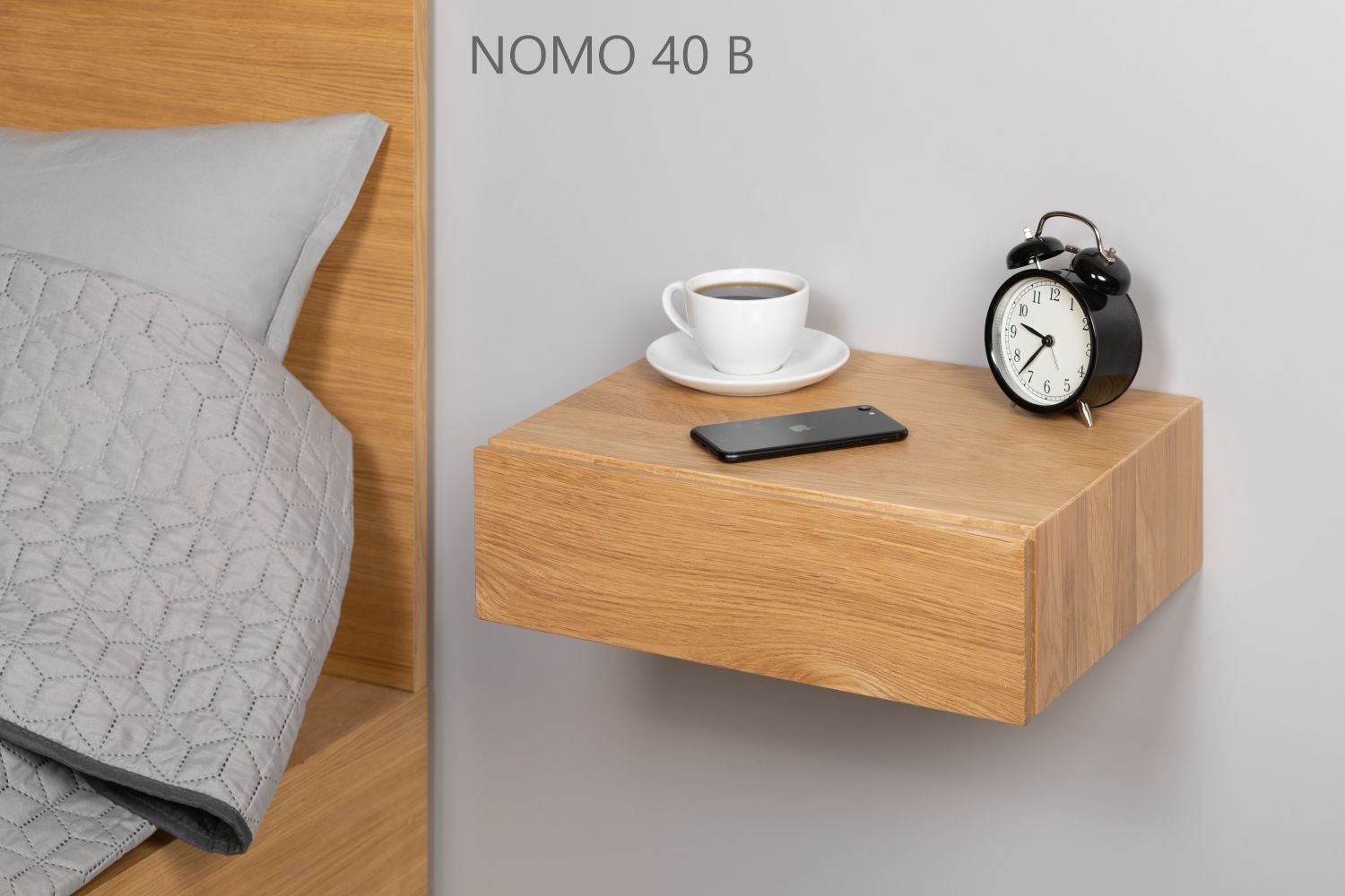 Ikea Malm Floating Nightstand, Furniture Home Living, Bedding Towels On