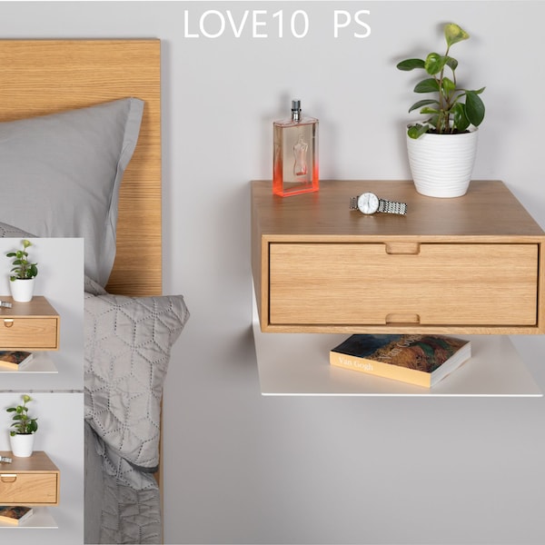 Floating Bedside Table Etsy UK