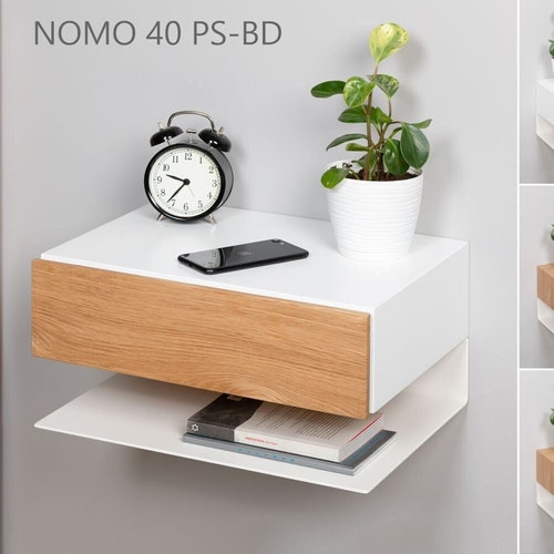 Floating Night Stand Nightstand Floating Bedside Table Etsy