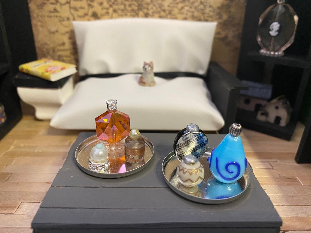 Realistic Miniature Perfume and Cologne Trays Set of 2 Etsy