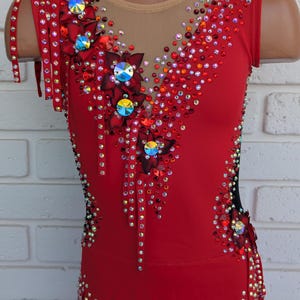Rhythmic Gymnastic Leotard Custom Made Girls 122-132 cm