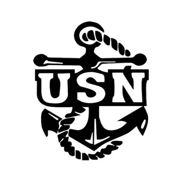 2x US Navy Vinyl Decal Sticker Different colors & size for Cars/Bikes/Windows