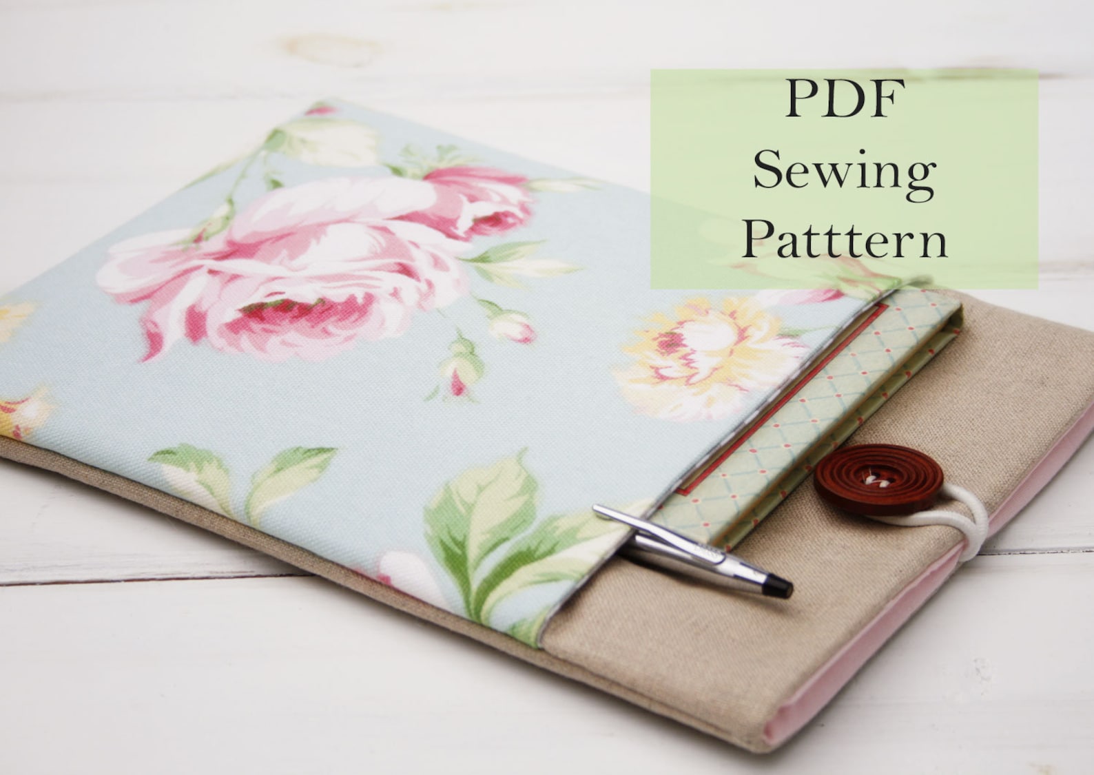 Basic Kindle Case Sewing Pattern How to Make Kindle Cover Tutorial, DIY