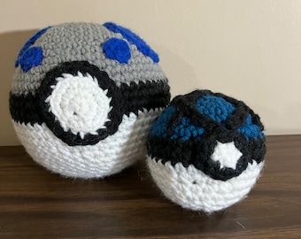 Crochet Amigurumi Pokeball - Heavy and Net - Specialty Set 5