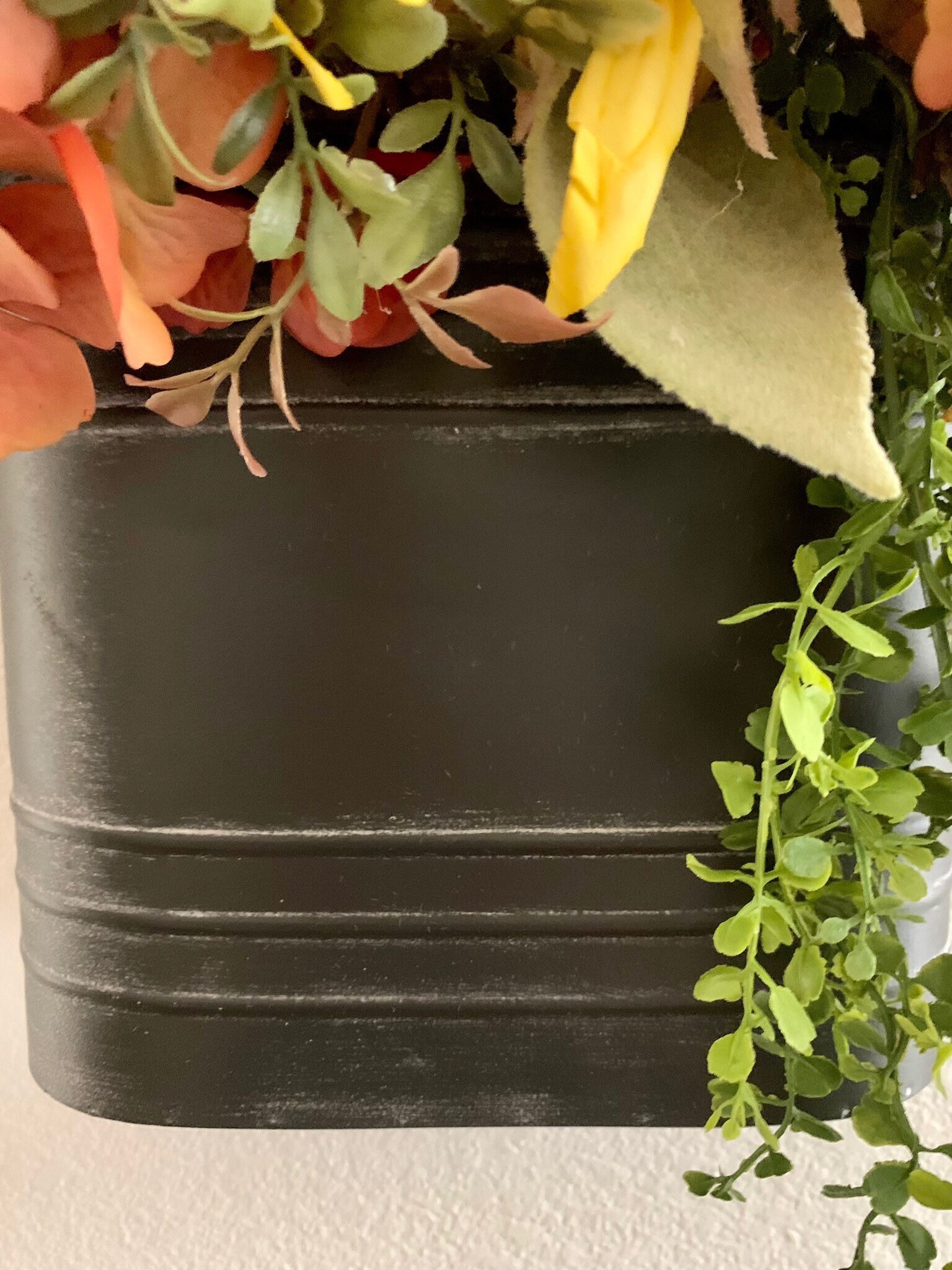 Fall Hydrangea & Sunflower Metal Door Basketfall Door Etsy