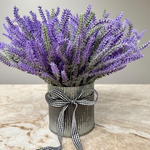 Large French Country-Modern Farmhouse Lavender Arrangement-Rustic Lavender Arrangement-Charming Lavender Arrangement-Lavender Centerpiece
