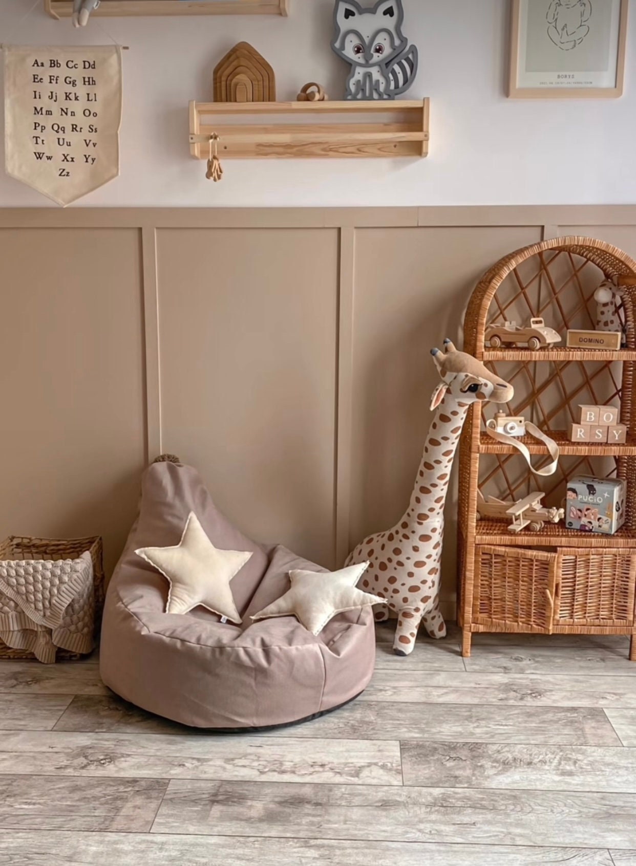 Bean bag chair boho hotsell