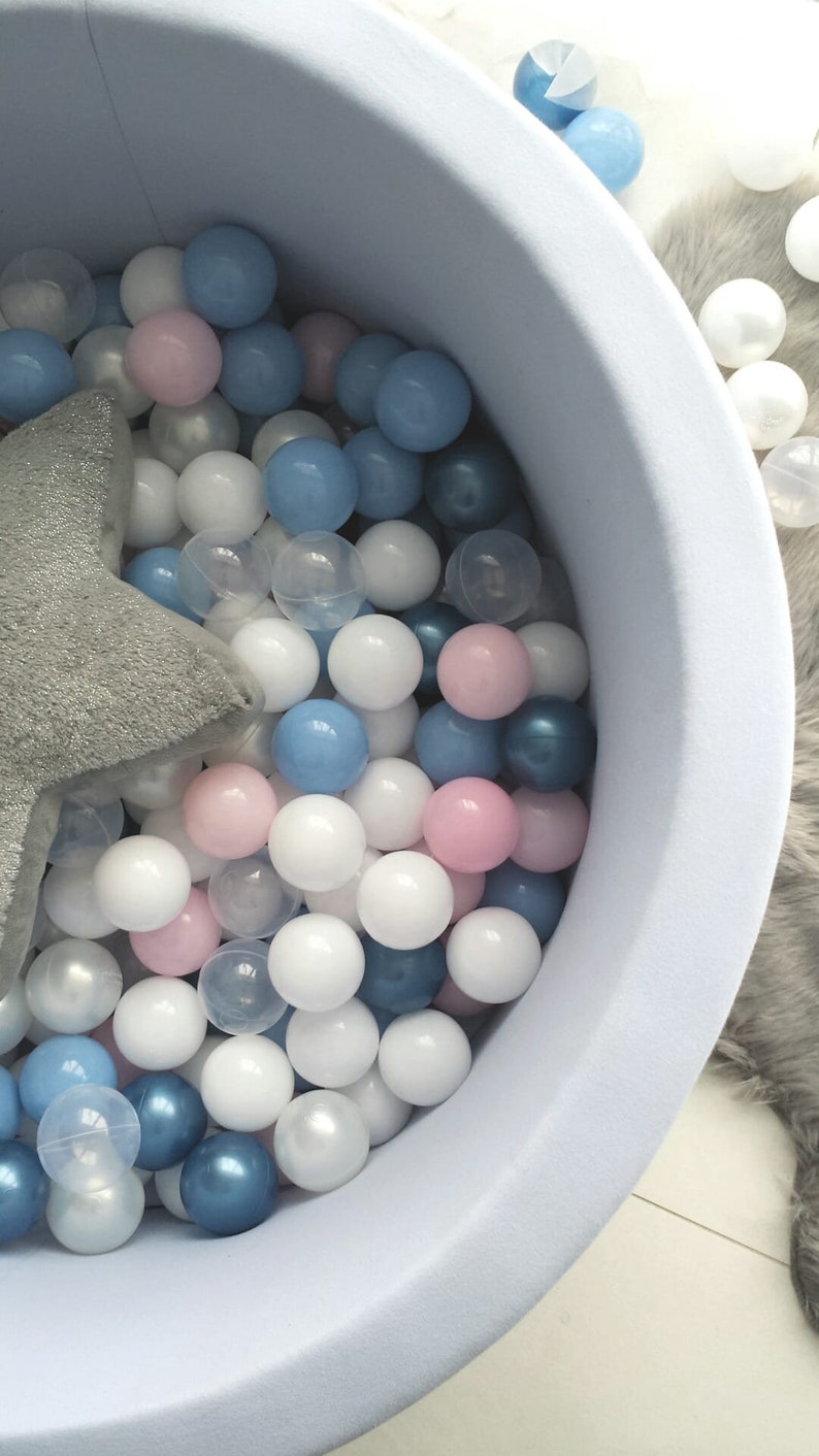 Set of Coloured Balls Ball Pit Ball Pit Kids Ball Pit Etsy