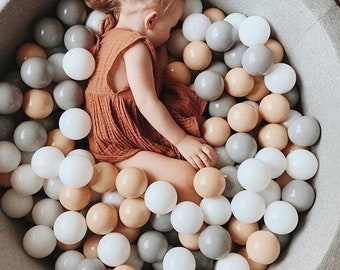 Ball Pit + 200 Balls of your choice included - Gray