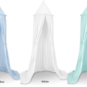Cotton Canopy crib Canopy play, nursery canopy, canopy with mat , cozy nursery canopy , baldachin canopy Blue, Canopy Mint, Canopy White