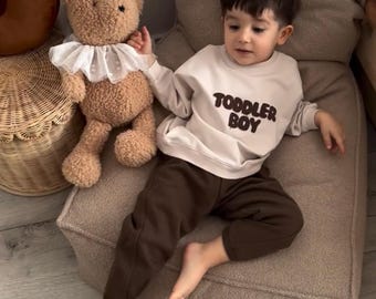 Puff BOUCLE para niños / Cojín de suelo / Sillón puff / Tumbona bohemia / Puff de suelo / Puff grande para descansar / Cojín de suelo