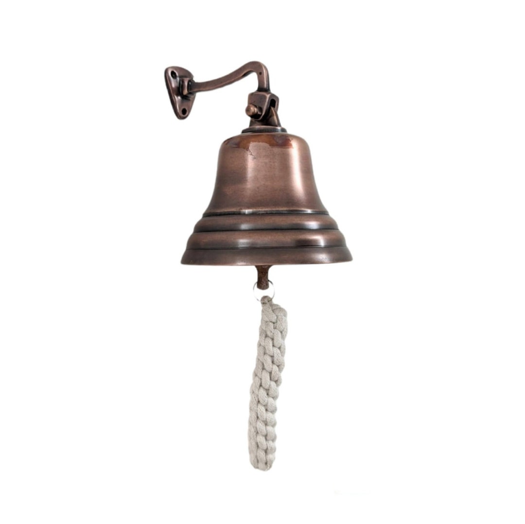 Wall Mounted Bell in Bronze, Last Order Hanging Bell, Bar Accessories ...