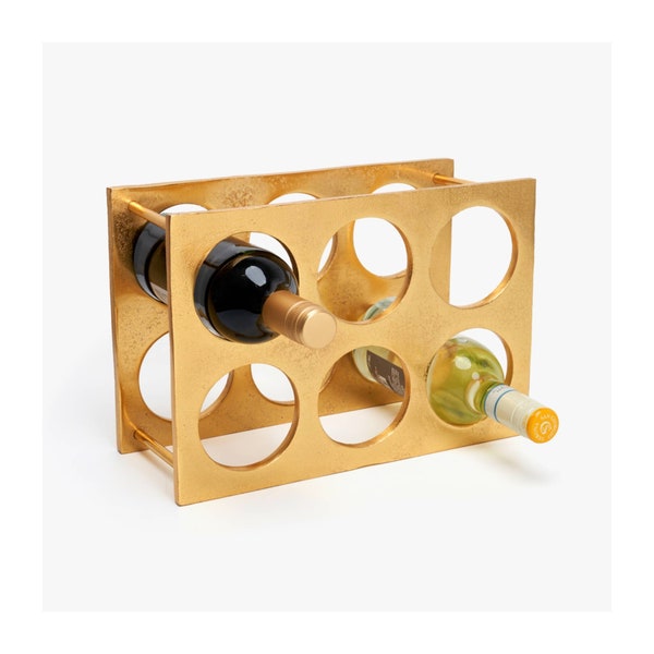 Gold Wine Rack Etsy UK