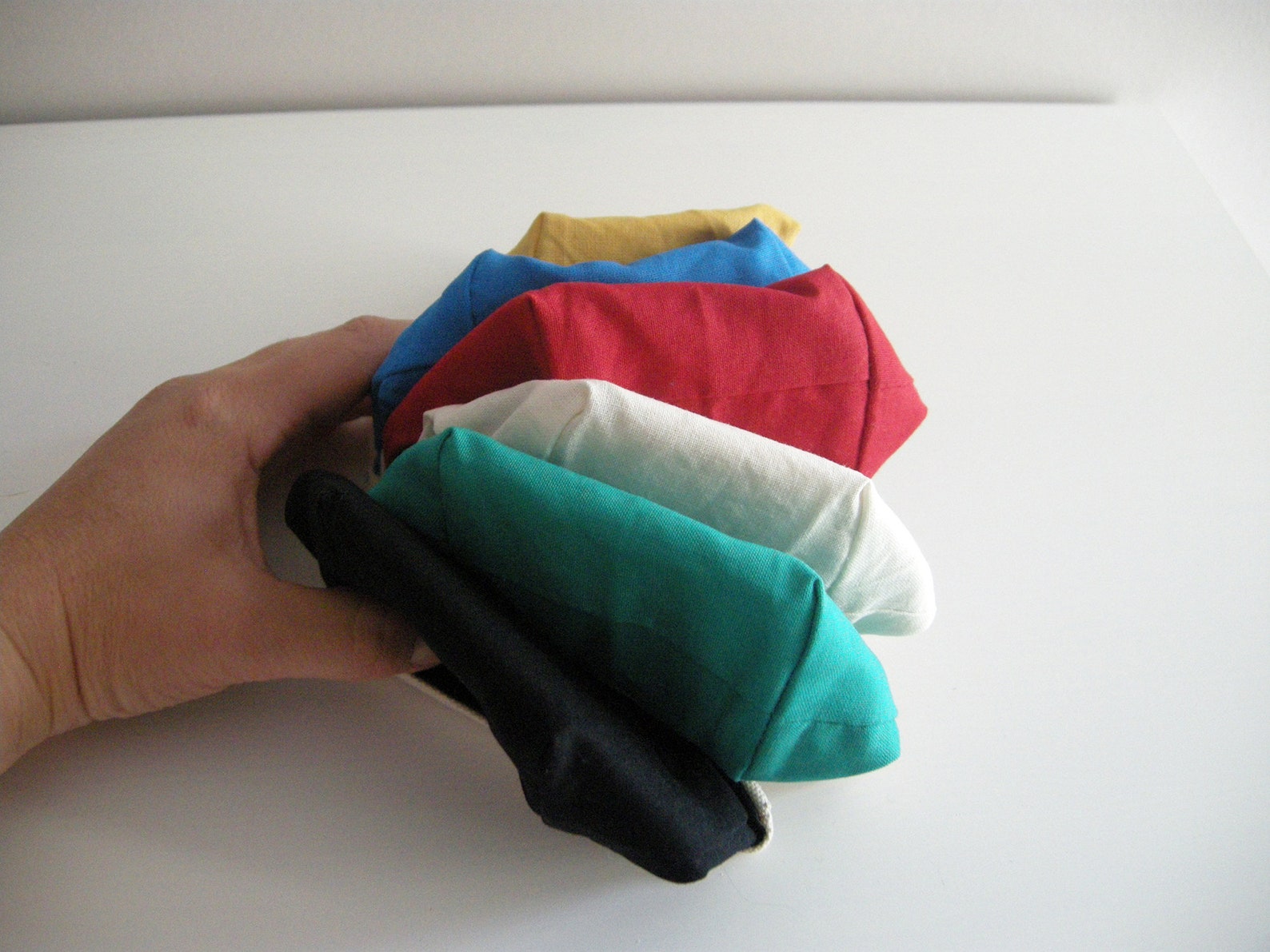 Montessori color sorting baskets Set of 6 baskets Mini Etsy