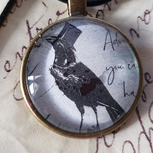 Sir Raven , A Pendant Necklace