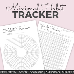 Minimalistischer Habit Tracker