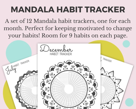 Featured image of post Mandala Habit Tracker Pdf - Don&#039;t forget to take a look around the rest of our site.