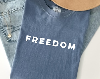 Freedom Unisex T-Shirt, Patriotic USA Top