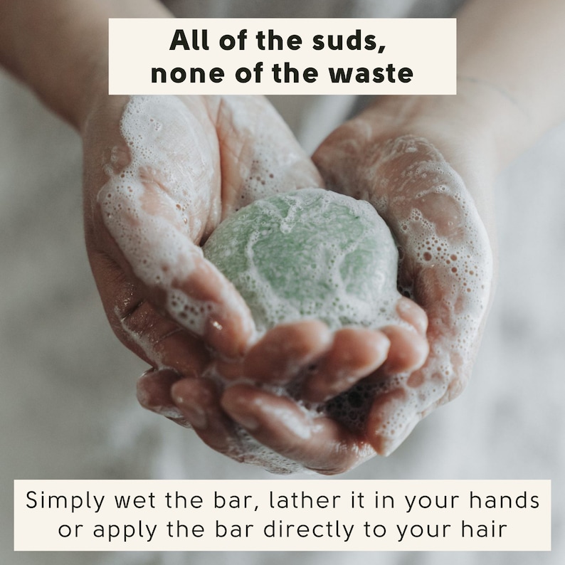 Zero Waste Shampoo Bar & Conditioner Bar Set Plastic Free Etsy Canada