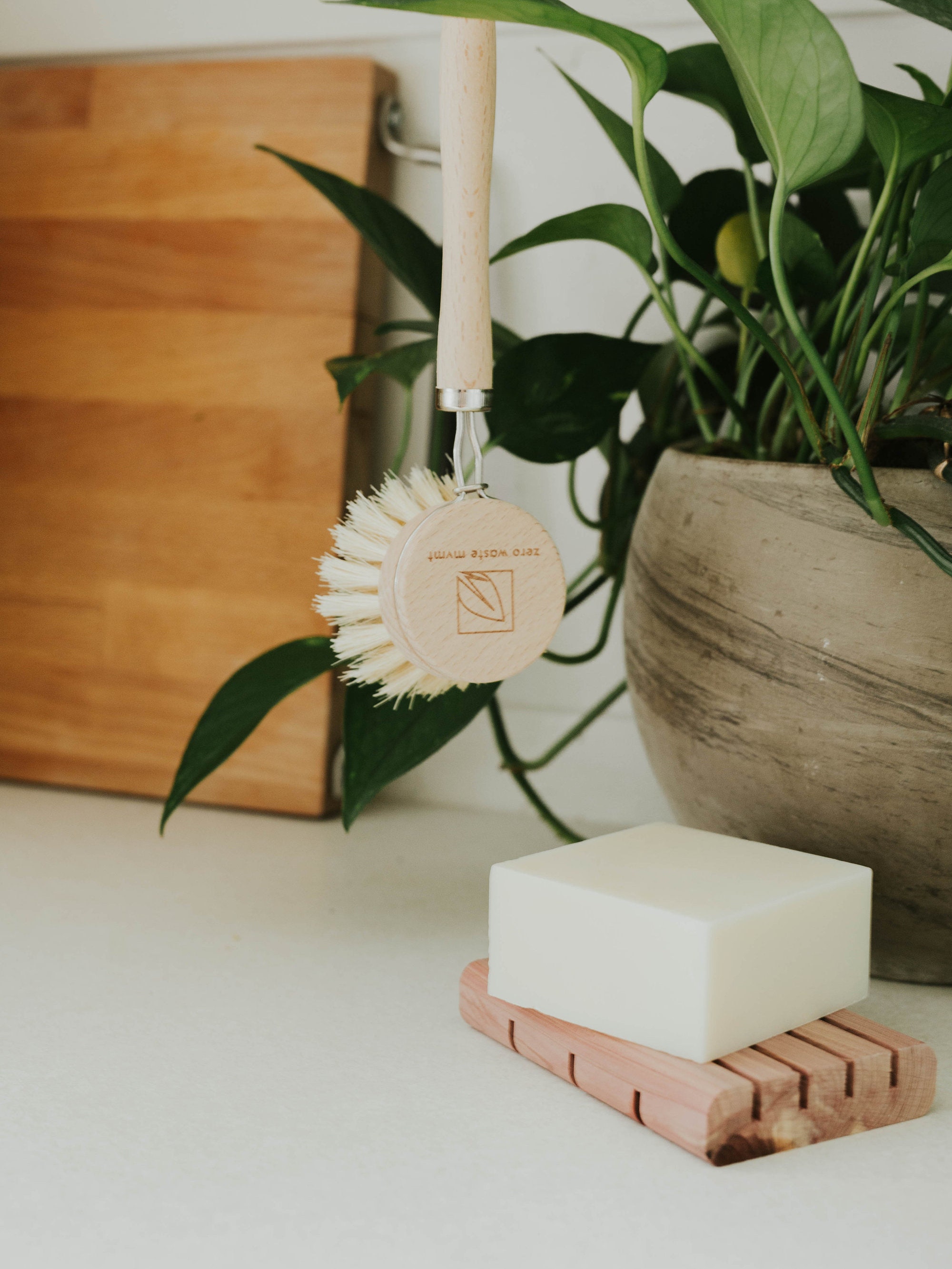 Zero Waste Dish Soap Bar Bergamot Lime Solid Vegan Dish Etsy Canada