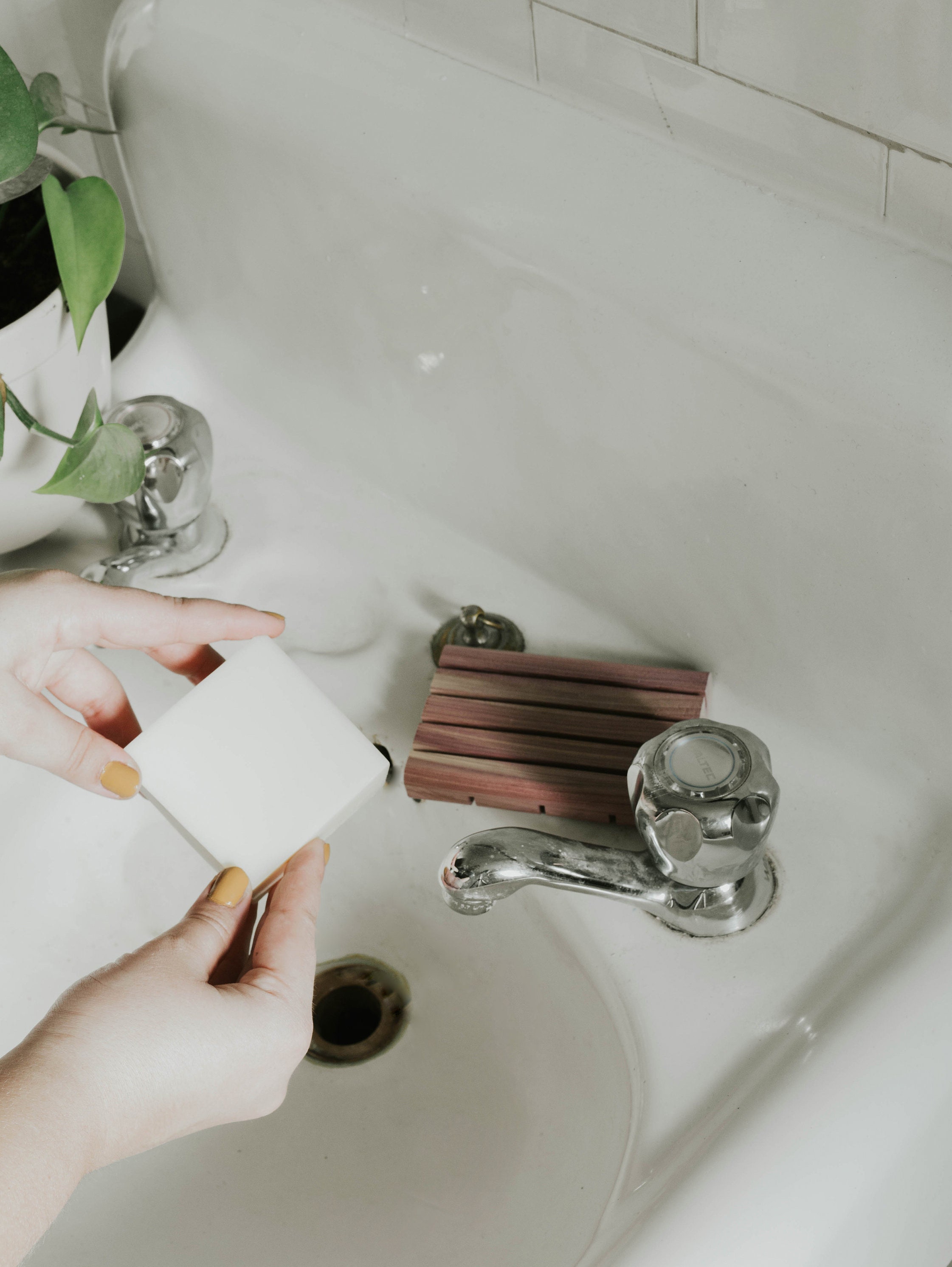 Zero Waste Dish Soap Bar Bergamot Lime Solid Vegan Dish Etsy Canada