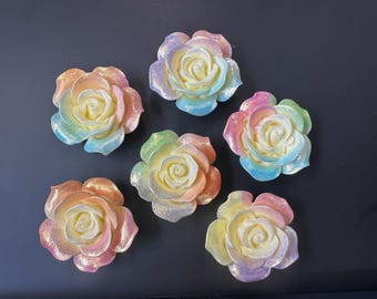 Glitter Rose Diamond Painting Cover Minders