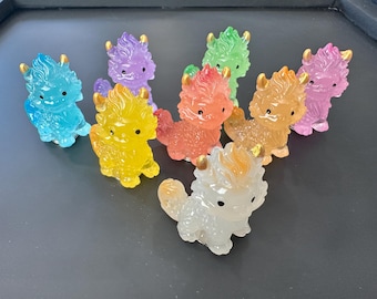 Kirin Dragon Diamond Painting Cover Minders / Refrigerator Magnets